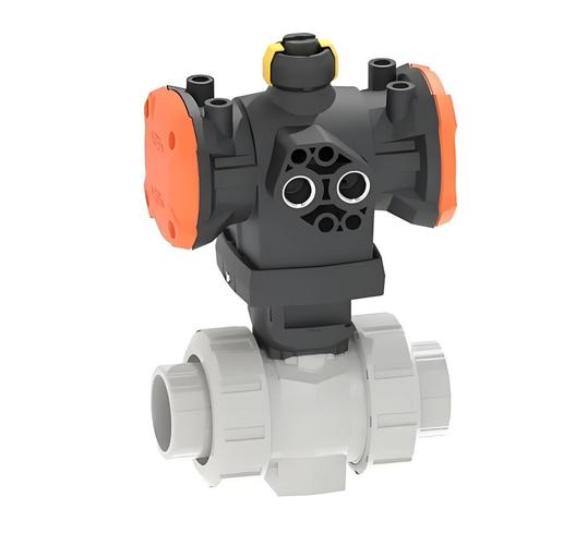 gf仪表气动球阀546pro pvc